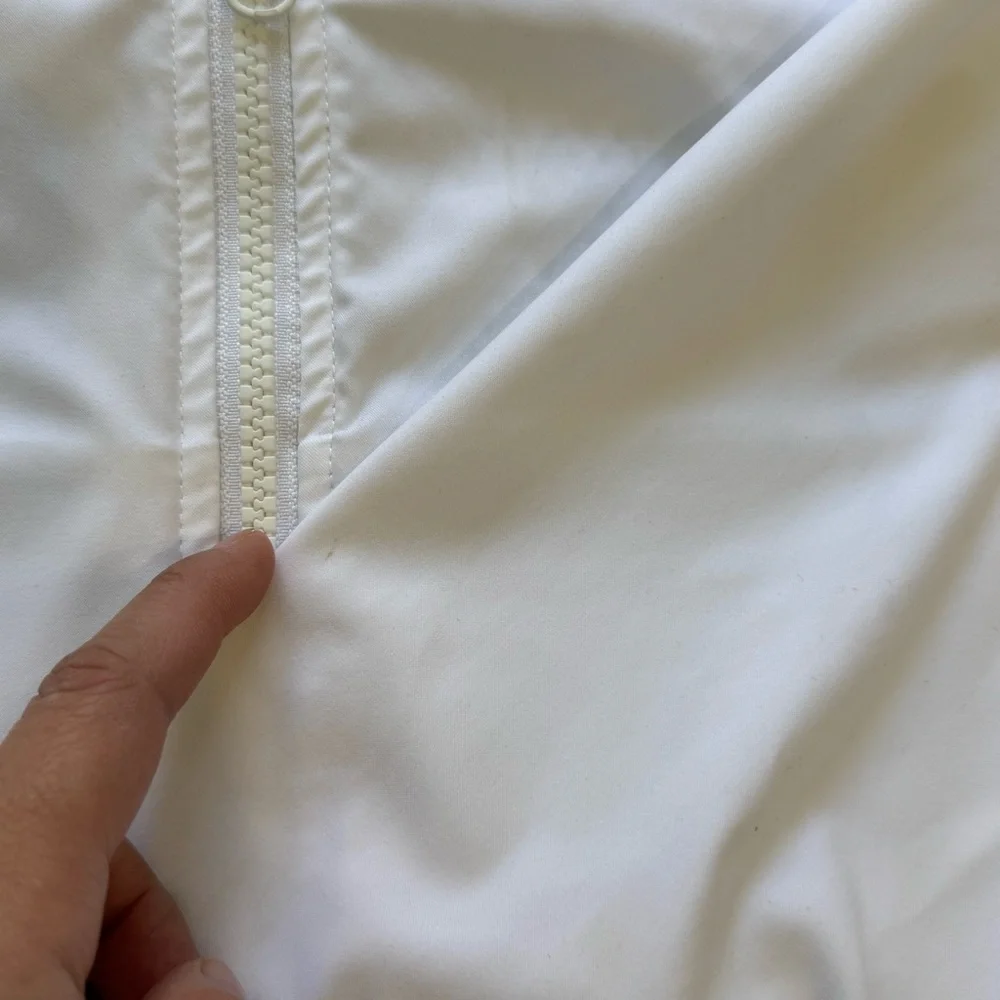 Nike Women's White Bomber Jacket - Picture 12 of 13